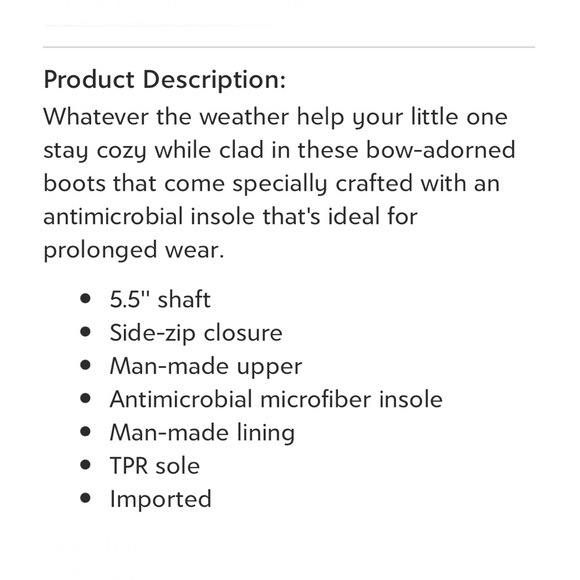 UGG Cognac Joanie Bow Faux Leather Bootie Kids Size 5 Womens Size 7 - Picture 16 of 16